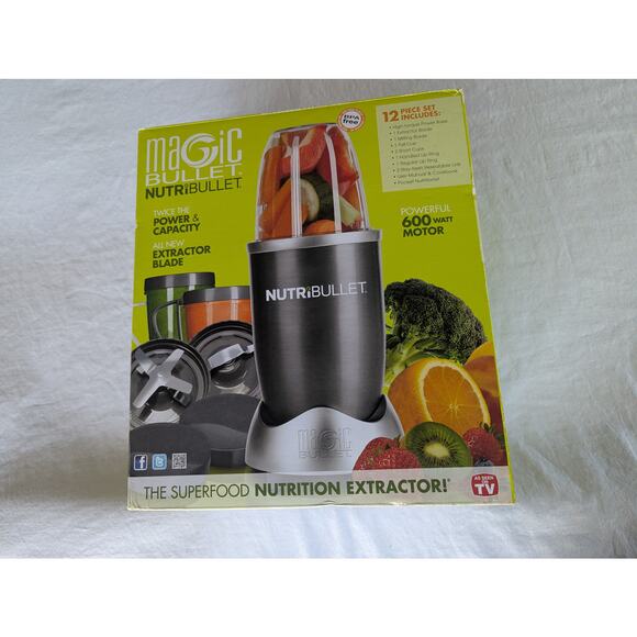Nutribullet Original Magic Bullet Blender 600W Silver Stainless Steel Blades - Picture 15 of 16